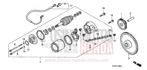 STARTING MOTOR SH1501 de 2001